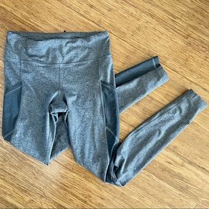Gray Lululemon Leggings with Side Pockets
